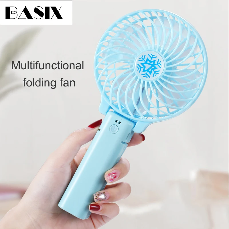

Usb Fan Portable Handheld Rechargeable Foldable Mini USB Fan Air Cooler Air Conditioning Cooling Fans Home Trave usb gadgets