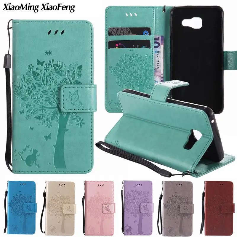 Чехол книжка для Samsung Galaxy A3 2016 кожаный чехол бумажник 6 телефона A5 A510 A510F A5|case flip|case