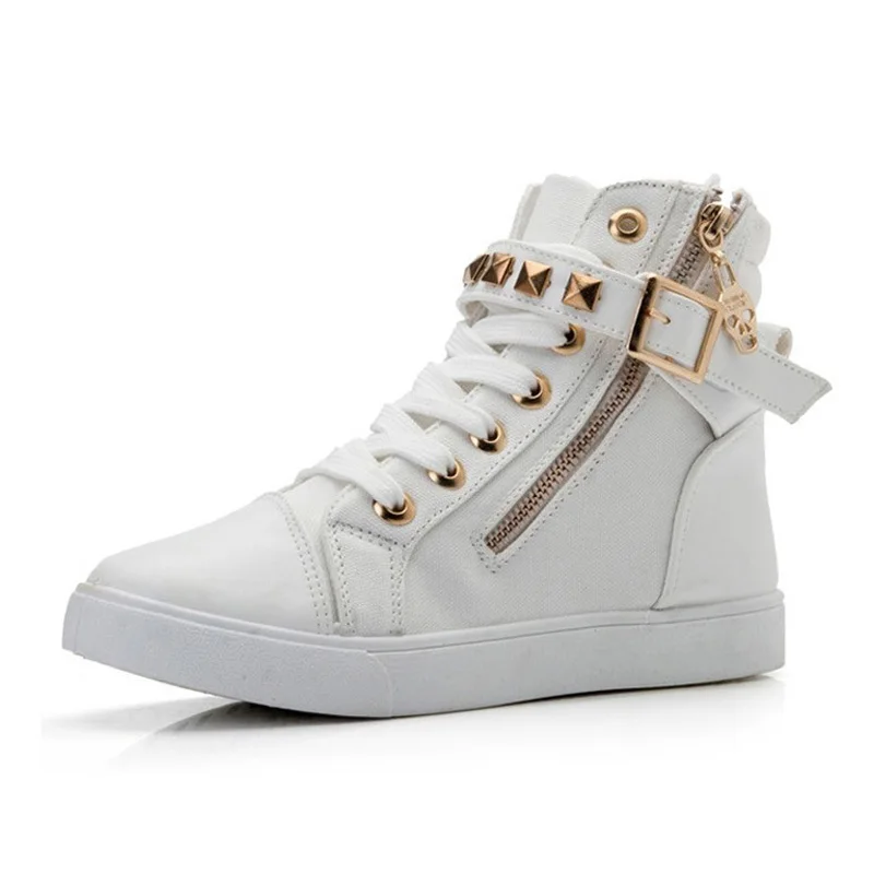 Buy New 2017 High top Walking Shoes Women Fashion