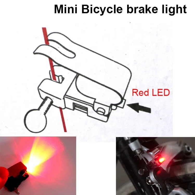 Flash Deal Top quality Nano Bicycle Brake Lights LED Taillights Safety Warning Light Suitable For V Brake Disc Brake free shipping 11 Flash Deal Top quality Nano Bicycle Brake Lights LED Taillights Safety Warning Light Suitable For V Brake Disc Brake free shipping 11