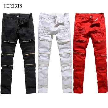 

Men's Twill Pleated Jogger Pants Lot Hip Hop Urban Trousers Casual Elastic Sweatpants Pencil Pants