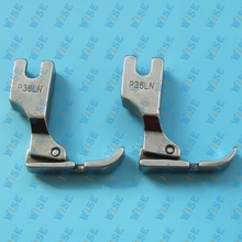 Industrial Sewing Machine Narrow Left Hinged Zipper Cording Foot #P36LN=31358HN 2PCS