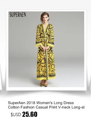 SuperAen осеннее темпераментное модное женское платье, хлопковое повседневное женское платье, необычная дикая новая женская одежда