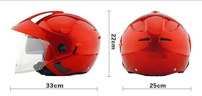 Мужские moto rcycle полушлемы с двумя объективами, скутер, Мото шлем, Casco vespa, деревенский, для верховой езды, capacete de moto, кросс шлемы белого цвета