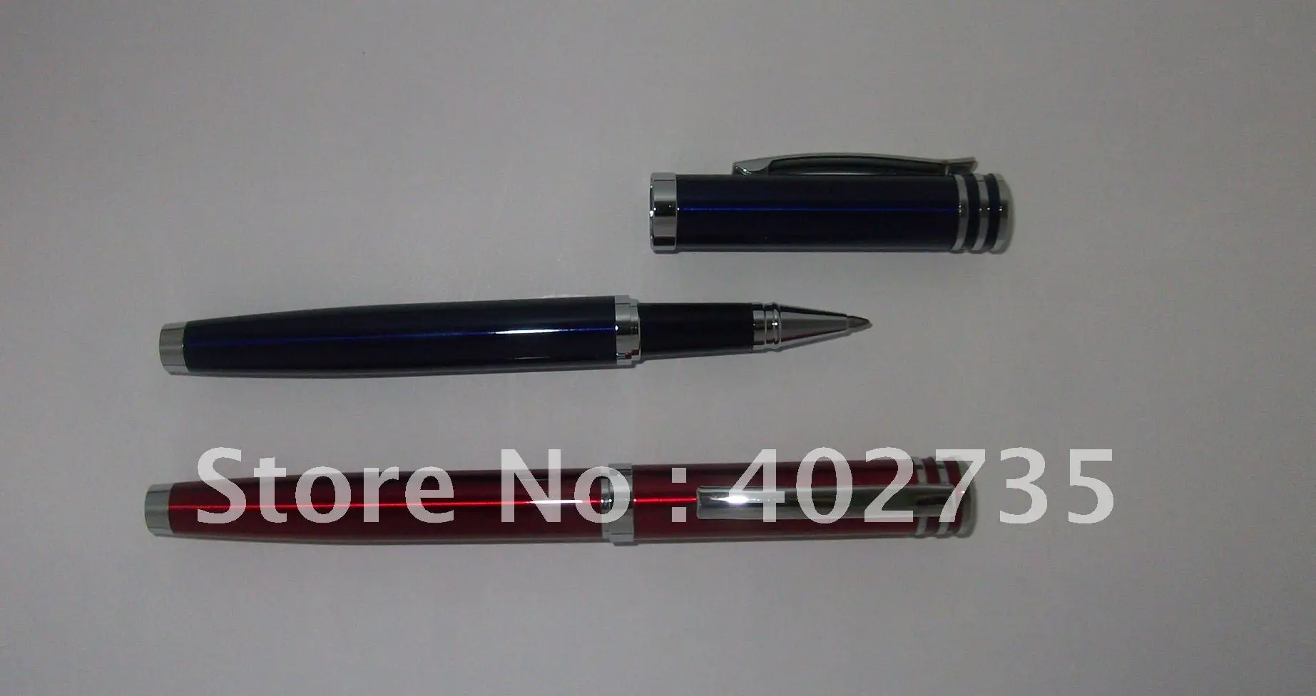 50 шт. металлическая шариковая ручка, роликовая ручка, высокое качество 6-2R