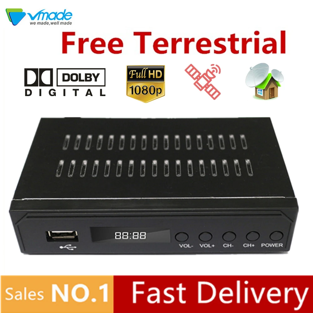 Vmade hot selling ATSC Terrestrial receiver TV BOX ATSC TV TUNER
