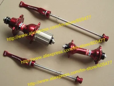 

Red - Brand New Road Bike NOVATEC Hubs , Center Lock