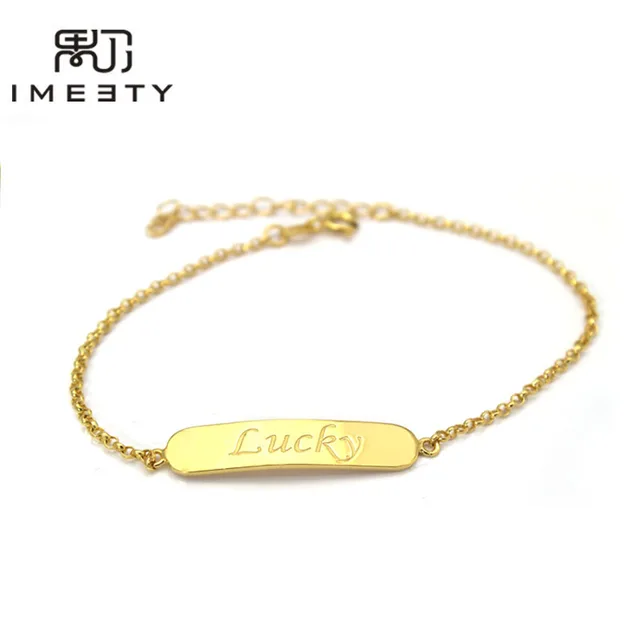 Imeety Custom Bracelet Jewelry Silver Handmade Engraved Bar Imeety Custom Bracelet Jewelry Silver Handmade Engraved Bar With Any Names Personalized Your Bracelets