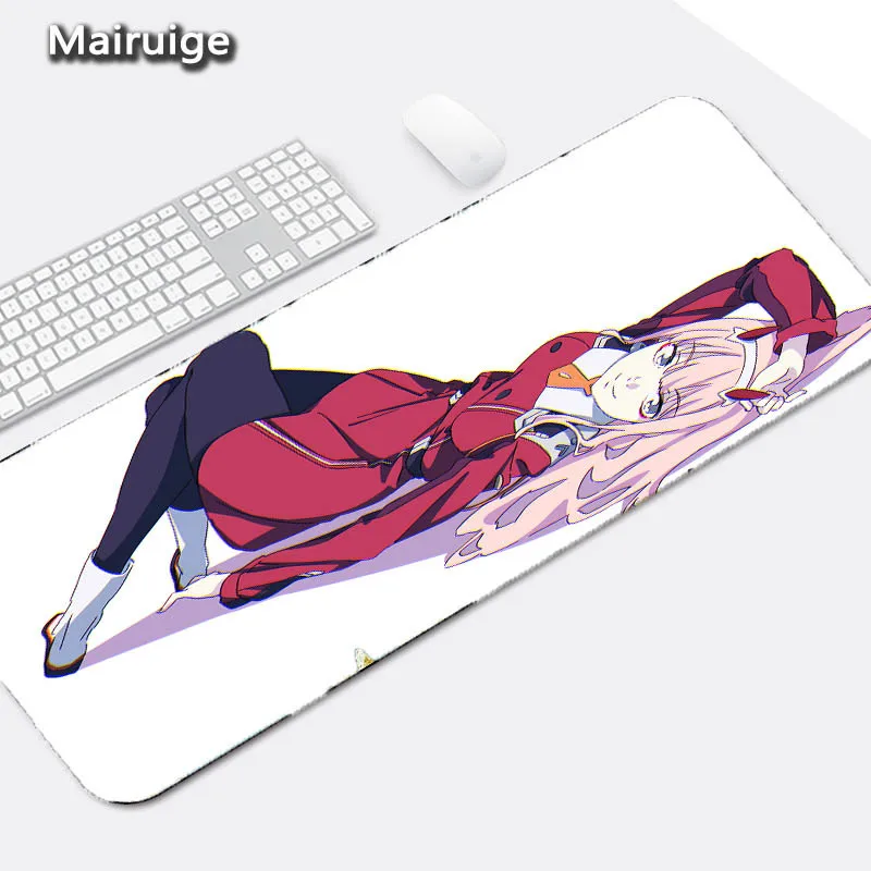 Mairuige аниме Darling In The Franxx 02 большой размер игровые коврики для мыши Коврик игры DIY
