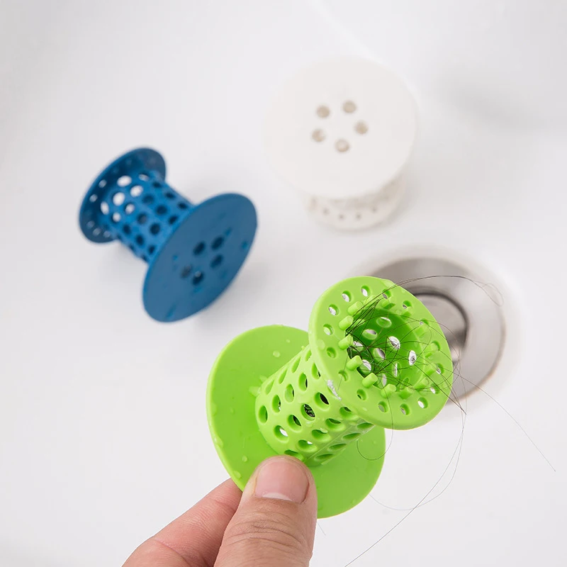

1Pc Bathroom Drain Hair Catcher Bath Stopper Plug Sink Strainer Filter Shower Hair Stopper Kitchen Bathroom Accessories