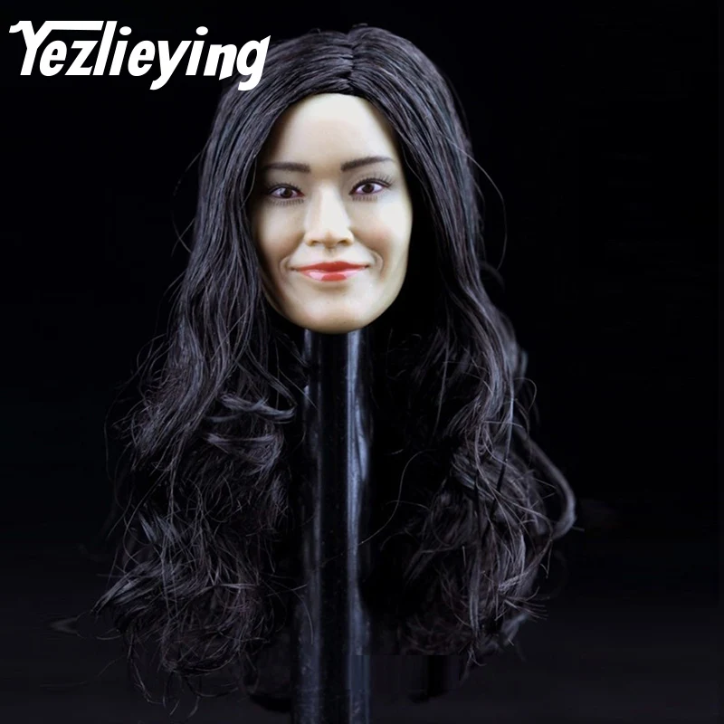 

Exquisite ladies 1/6 ratio Female head carving model Asian actress Shu Qi 12 "Phicen female engraving action figure