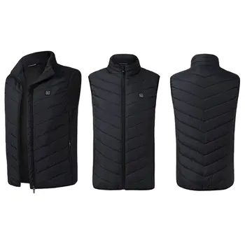 

Electric Heated Men Women Hiking Jacket Vest Waistcoat Coat Feather Thermal Jacket Winter Heating Clothes