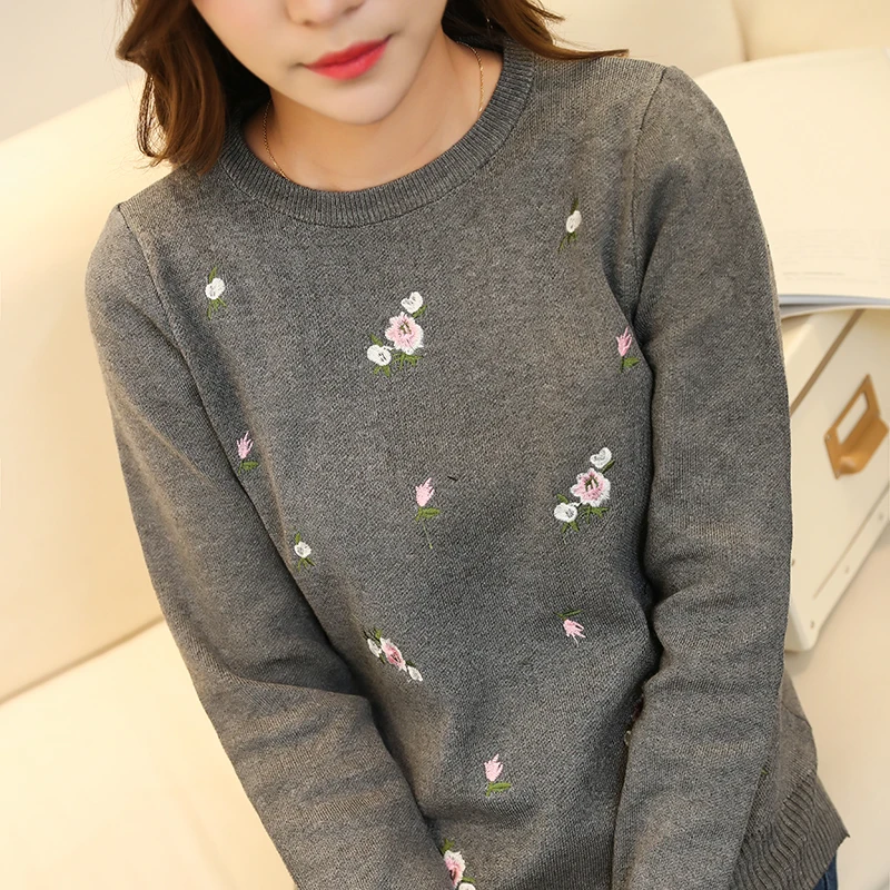 Fenshinu свитер женский корейский универсальные Свободный пуловер с длинными рукавами комфорт