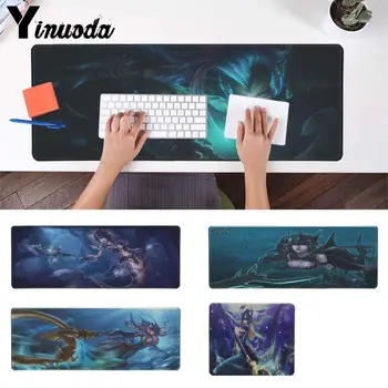 

Yinuoda Custom Skin League of Legends Nami Keyboards Mat Rubber Gaming mousepad Desk Mat Beautiful Anime Lockedge Mouse Mat