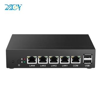 

Mini PC 4-Gigabit Ethernet LAN Celeron J1900 Pfsense Ubuntu Windows 10 Firewall Router 4*RJ45 VGA Client Thin Mini Computer