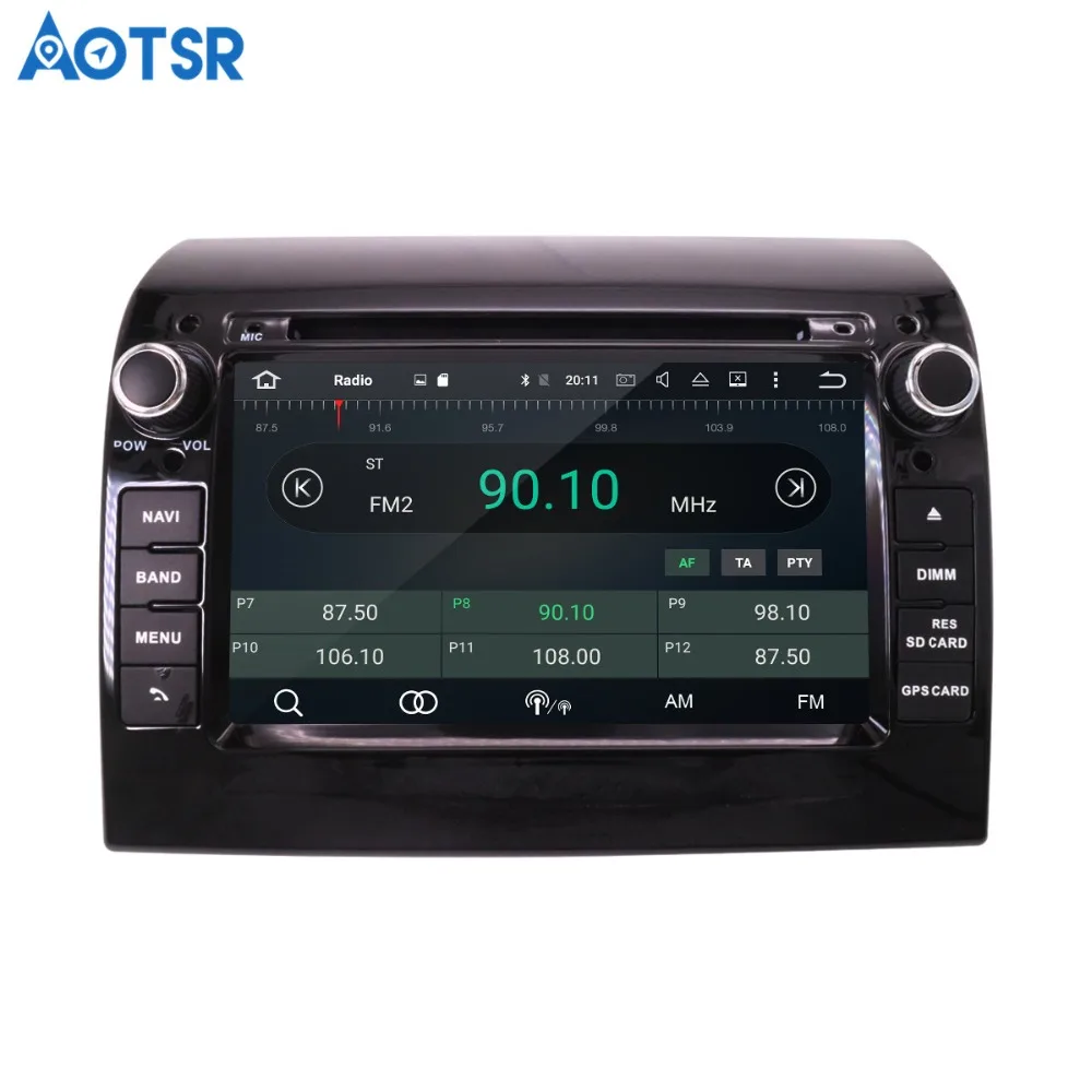 Cheap Aotsr Android 8.1 GPS navigation Car DVD Player For FIAT DUCATO 2011-2015 multimedia 2 din radio recorder 4GB+32GB 2GB+16GB 4