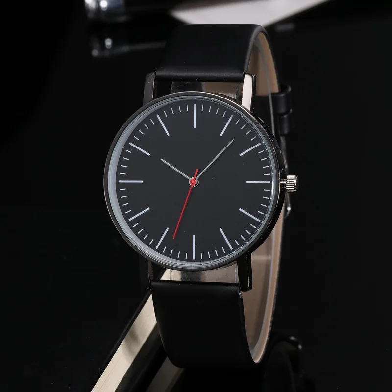 Montre Homme Top luxusní pánské hodinky měkké kožené módní jednoduché vodotěsné Quartz náramkové hodinky pro muže