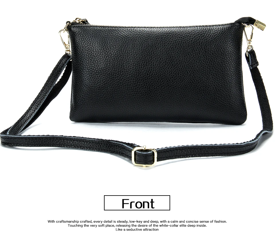 Wallet Female Card Holder Coin Purse Women Genuine Leather Long Wallet for Credit Cards Bag Purses for Women Shoulder Bags 13