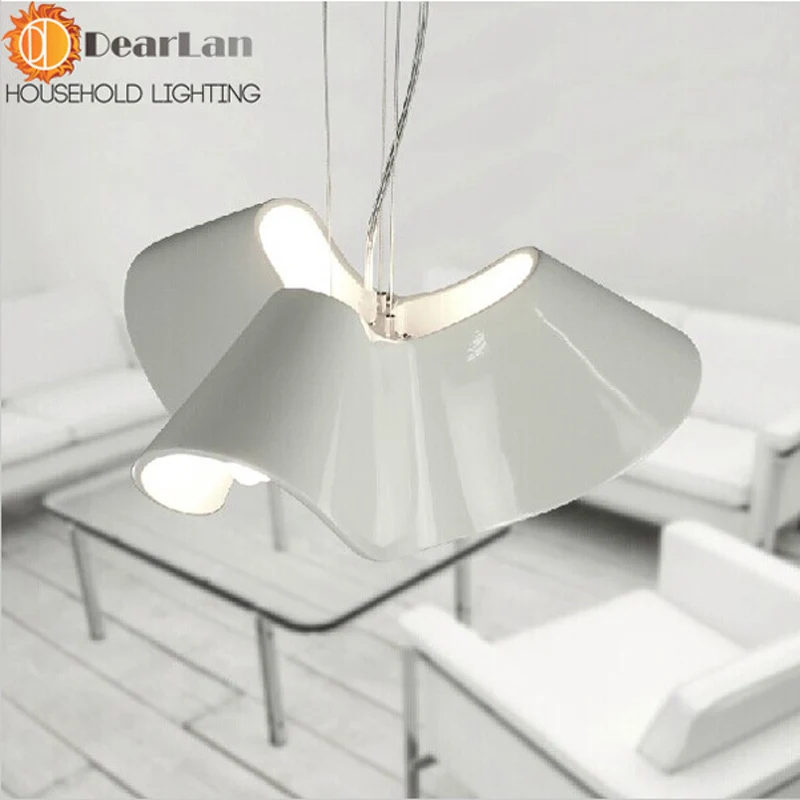 Modern White Design Pendant Lamp Luminarias Para Sala Home Decoration Light Lamp 51  80CM Free Shipping