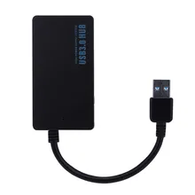 4-портовый ультра-тонкий дизайн для планшетных компьютеров ясно USB 3,0 сигнал сверхбыстрой передачи данных 5 Гбит/с hub адаптер зарядки#10