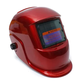 

Red Solar Auto Darkening Welders Welding Helmet Mask Tig Mag Grinding Function