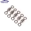 DNDYUJU 50pcs/lot American Swivel Ring 8 fishing gear professional fishing tackle accessories Connector copper swivel ► Photo 2/4