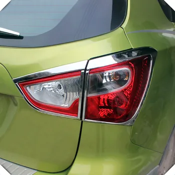 

Fit for Suzuki SX4 S-Cross 2014 - 2019 Car Styling ABS Chrome Rear Tail Light Lamp Decor Cover Trim 4pcs Auto Accessories