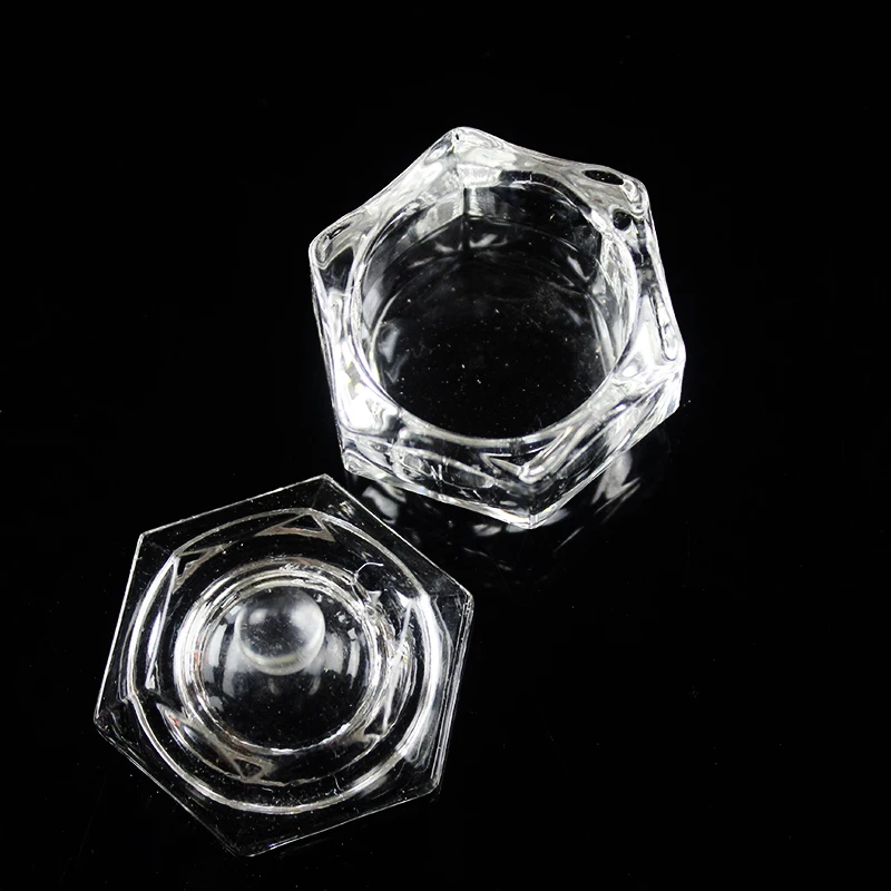 Empty Cans FORPRETTY Acrylic Liquid Jar Small Glass Jars Container Cup And Lids Cosmetic Bottle 15ml With Cap Maquiagem Kavanoz|cosmetic bottle|empty