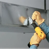 attachment מקדחה ניו מטאל חיתוך גיליון הכרסמן קאטר כלי מקדחה Attachment חיתוך כלי הכרסמן Sheet Metal קאטר Power Tool אביזרים (4)