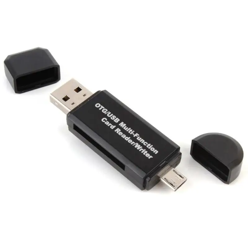 YC-310 2в1 Многофункциональный USB кард-ридер Micro USB OTG к адаптеру USB2.0