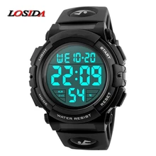 2017 Losida Nouveaux Sports Montres Hommes En Plein Air Mode Numérique Montre Multifonction 50 M Étanche Montres Homme Relogio Masculino