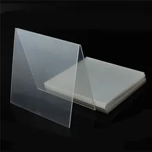 1 сумка зубной шину 1/1. 5/2 мм термоформования Материал лист полости рта модель зубного протеза пресс-форм ломтик для вакуум-формовочная жесткий 127*127 мм