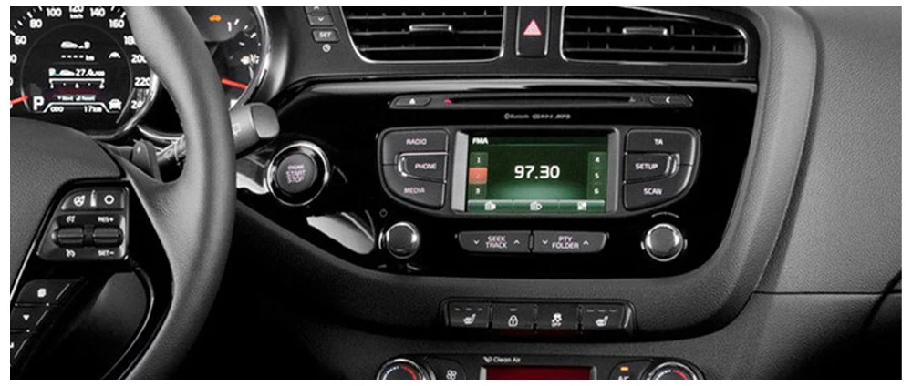 Cheap SINOSMART 2.5D IPS Screen 1G/2G Car GPS Navigation for Kia Ceed LHD/RHD 2012 2013 2014 32EQ DSP, 4G SIM Card Slot Optional 8