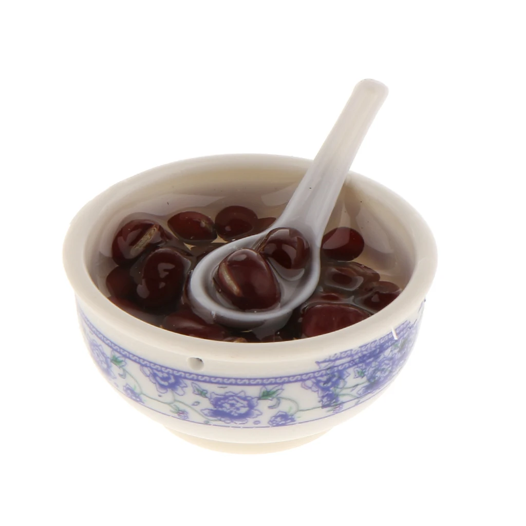 1/12 dollhouse miniatures Chinese Food kitchen accessories Great for your dolls house dining table decoration Kitchen Toys