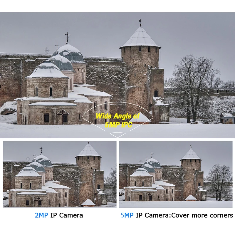 5MP 3.0MP 2MP Водонепроницаемый Открытый ИК Ночное Видение безопасности сети CCTV Onvif IP 48 в POE H265 аудио камера IOS/Andriod View