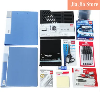 

Desktop Office stationery combination 12 set for student zakka school supplies(tt-4387)