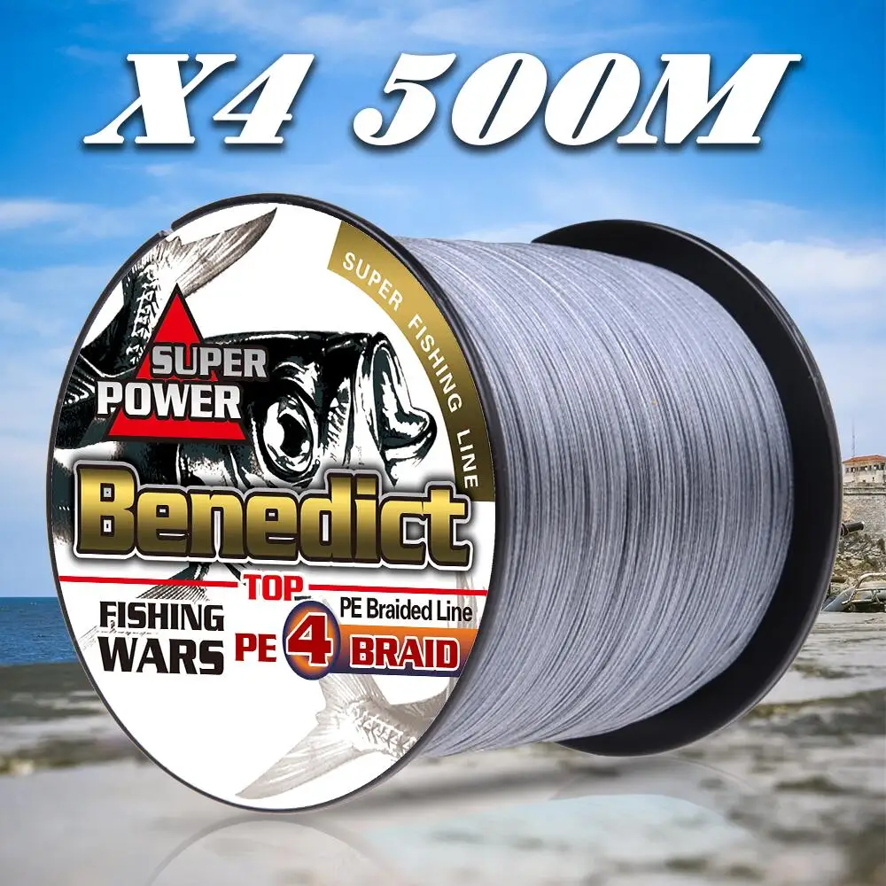 جديد جودة 4x مضفر خيط صنارة الصيد 500 M 6-100LB سوبر pe الألياف خط الصيد أداة ل الصياد 0.1-0.55 مللي متر ل الصيد الأسلاك