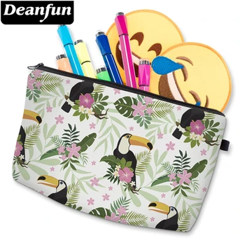 

Deanfun Tucan Cosmetic Bags 3D Printed Fashion Travel Necessaries for Storage Makeup 50918