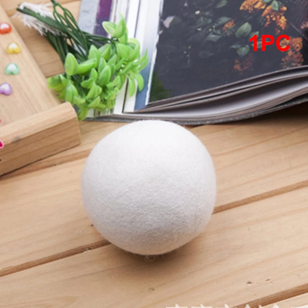7 см многоразовая сушилка для шерсти мяч Прачечная Одежда сушилка инструмент домашняя банная ткань смягчающая эссенция натуральная ткань шерсть стиральная мяч