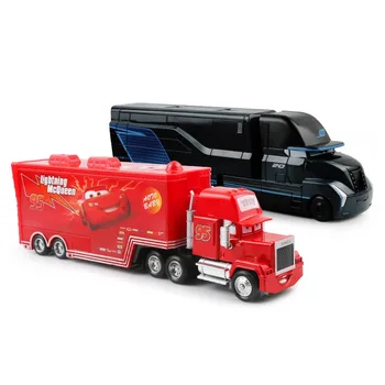 Disney Pixar Cars 2 3 Toys Lightning McQueen Jackson Storm Mack Uncle Truck 1:55 Diecast Model Car Toy Children Birthday Gift