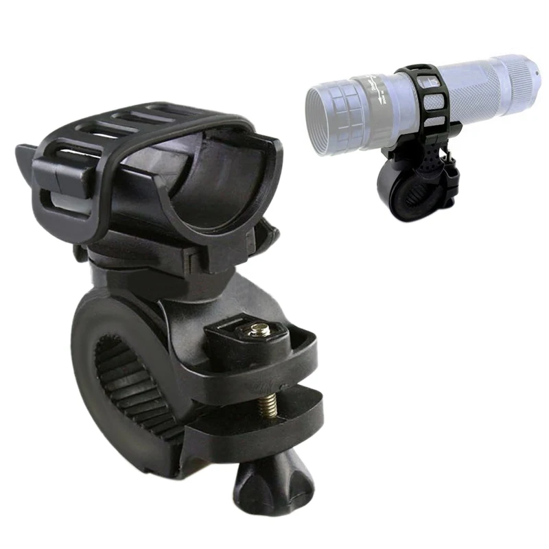 

Cycling Bike Mount Holder 360 Degree for LED Flashlight Torch Clip Clamp