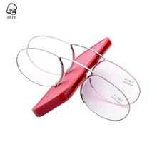 Очки для дальнозоркости в носу, пензес, старческие очки, бескаркасные очки для чтения, увеличительное зеркало для женщин и мужчин+ 1,00~+ 3,00