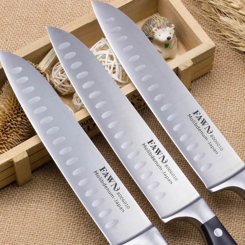  FAWN High Quality Stainless Steel Kitchen Knife Cooking Knives Cut Meat Vegetable Fruit Knife Non-s - 32662363842