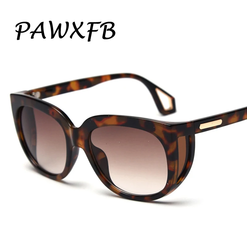 PAWXFB 2019 Big Frame Sunglasses Women Fashion Oversized Square Sun Glasses for Female Vintage Shades UV400
