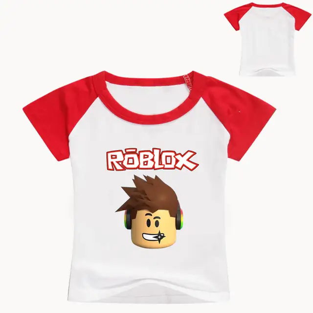 2017 Roblox Camicia Per Le Ragazze Di Estate Dei Bambini T Shirt