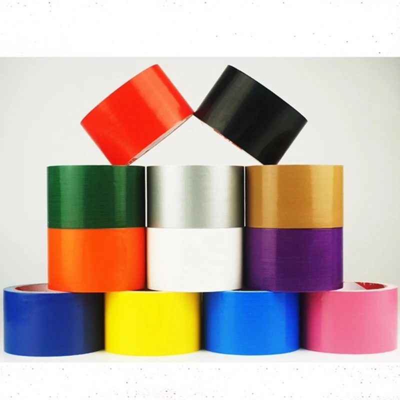 

Color tape - Diy decoration, black red strong waterproof strong color tape tape, suitable for home decoration 10M length LYQ-043