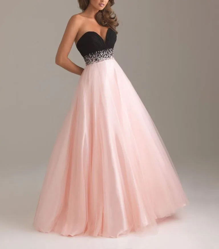 Wholesale New Design Sexy Long Prom Gown Vestidos Sweetheart Beading Crystal Tulle Evening Gown A Line Formal Evening Dresses 2017 OL3356 Buy Cheap New Design Sexy Long Prom Gown Vestidos Sweetheart Beading Crystal Tulle Evening Gown A Line Formal Evening Dresses 2017 OL3356