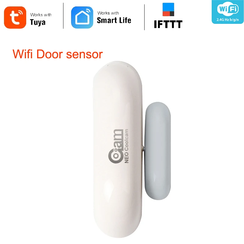 

NEO COOLCAM NAS-DS01W Wifi Door Window Sensor,App Notification Alerts,No Expensive Hub Required