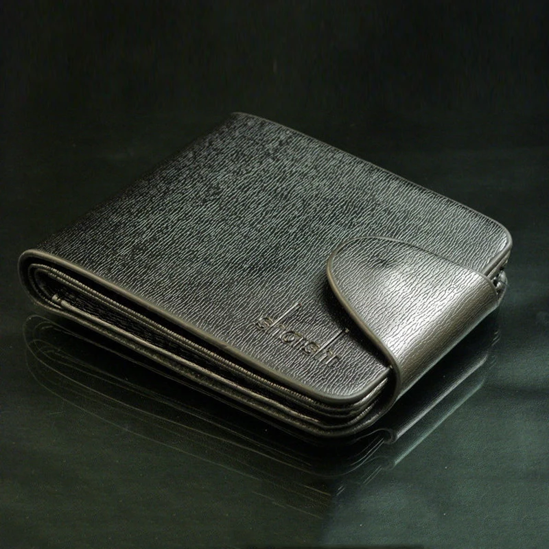  Fashion Men Wallet card Holder Europe Style Short Purse For Woman 2 Fold Hasp PU Leather Wallets Men High Quality Male Billetera 