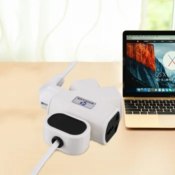 

New fashion Anti-wresting 2 m EP plug WL-OK--4Ways 4 head PVC Electrical Socket fashion product